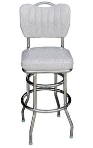 Larry Bar Stool - Double Ring